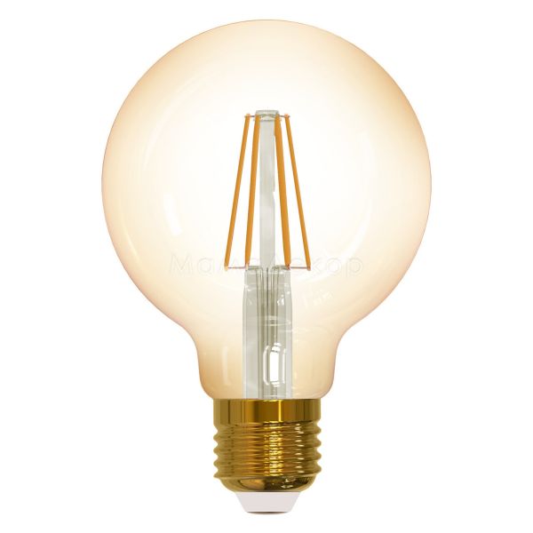 Лампа светодиодная Eglo 12572 мощностью 5.5W из серии LM LED E27 - V1. Типоразмер — G80 с цоколем E27, температура цвета — 2200K