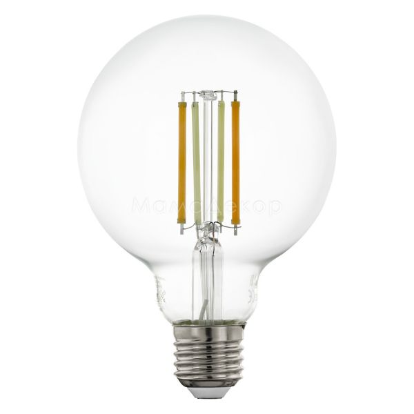 Лампа светодиодная Eglo 12576 мощностью 6W из серии LM LED E27 - V1. Типоразмер — G95 с цоколем E27, температура цвета — 2200K-6500K