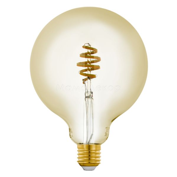 Лампа светодиодная Eglo 12582 мощностью 5.5W из серии Lm LED E27 - V1. Типоразмер — G125 с цоколем E27, температура цвета — Tunable white