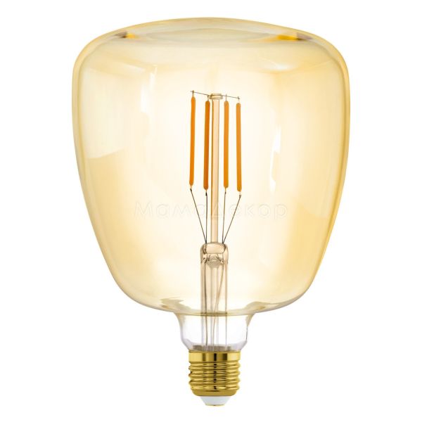 Лампа світлодіодна Eglo 12595 потужністю 4W з серії Lm LED E27 - V1. Типорозмір — T140 з цоколем E27, температура кольору — 2200K