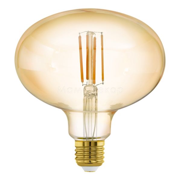 Лампа светодиодная Eglo 12596 мощностью 4W из серии Lm LED E27 - V1. Типоразмер — R140 с цоколем E27, температура цвета — 2200K