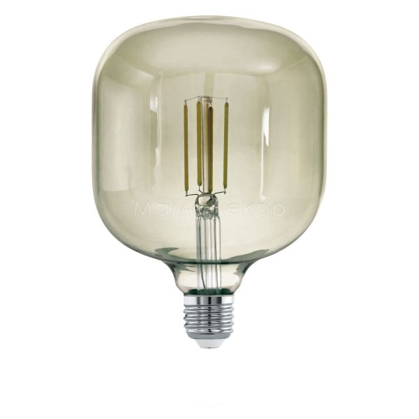 Лампа светодиодная Eglo 12597 мощностью 4W из серии Lm LED E27 - V1. Типоразмер — T125 с цоколем E27, температура цвета — 3000K