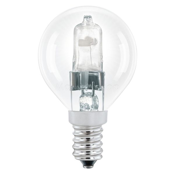 Лампа галогенна Eglo 12795 потужністю 18W. Типорозмір — P45 з цоколем E14, температура кольору — 2700K