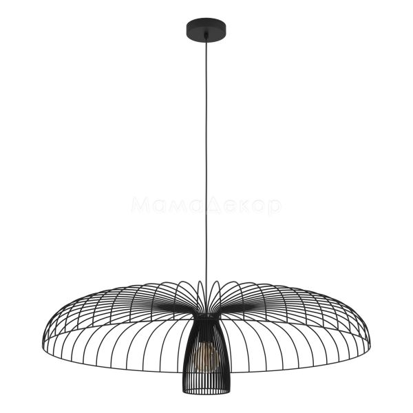 Підвісний світильник Eglo 390217 CHAMPERICO Lampa wisząca druciana 98,5 cm czarna