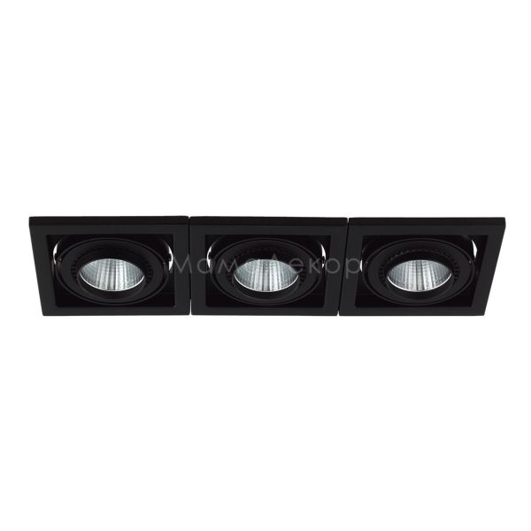 Точковий світильник Eglo 61226 Recessed LED-spot Square 110 3-Fold