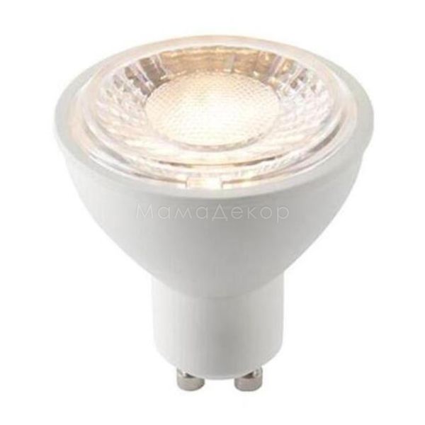 Лампа світлодіодна  сумісна з димером Endon 70257 потужністю 5W. Типорозмір — MR16 з цоколем GU10, температура кольору — 4000K
