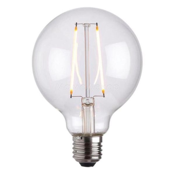Лампа світлодіодна Endon 77108 потужністю 2W з серії E27 LED filament globe з цоколем E27, температура кольору — 2200K