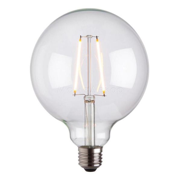 Лампа светодиодная Endon 77110 мощностью 2W из серии E27 LED filament globe с цоколем E27, температура цвета — 2200K