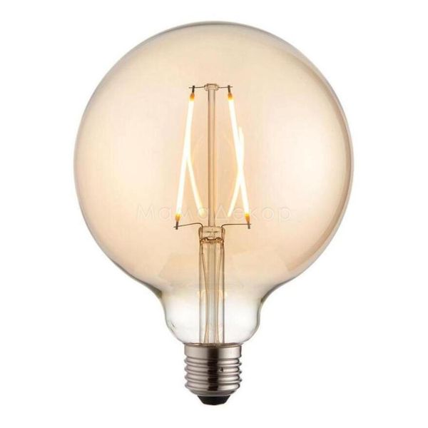 Лампа светодиодная Endon 77111 мощностью 2W из серии E27 LED filament globe с цоколем E27, температура цвета — 2000K