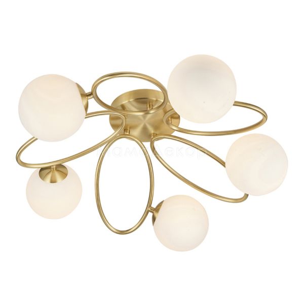 Люстра Endon 95291 Ellipse 5lt Semi Flush