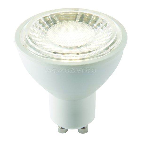 Лампа світлодіодна  сумісна з димером Endon 97114 потужністю 7W. Типорозмір — MR16 з цоколем GU10, температура кольору — 4000K