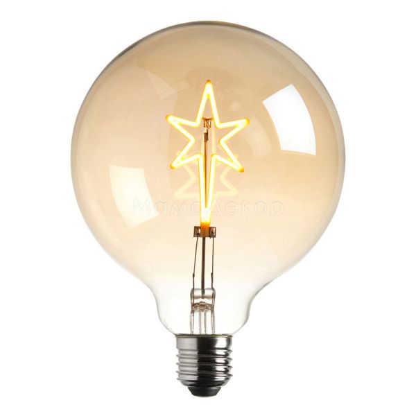Лампа світлодіодна Endon 97400 потужністю 2W з серії Star. Типорозмір — G125 з цоколем E27, температура кольору — 2000K