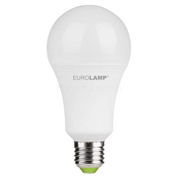 Лампа світлодіодна Eurolamp LED-A60-07274(EE) потужністю 7W. Типорозмір — A60 з цоколем E27, температура кольору — 4000K