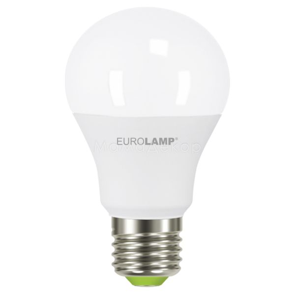Лампа светодиодная Eurolamp LED-A60-12273(P) мощностью 12W. Типоразмер — A60 с цоколем E27, температура цвета — 3000K
