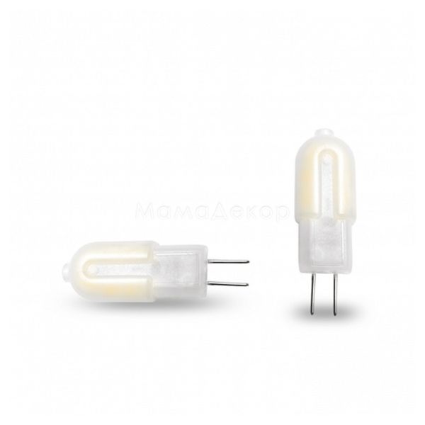 Лампа світлодіодна Eurolamp LED-G4-0227(220)P потужністю 2W з цоколем G4, температура кольору — 3000K