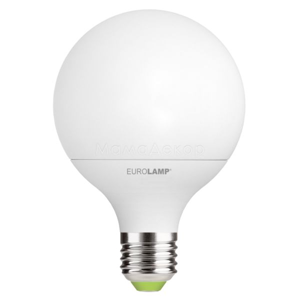 Лампа світлодіодна Eurolamp LED-G95-15272(P) потужністю 15W. Типорозмір — G95 з цоколем E27, температура кольору — 3000K