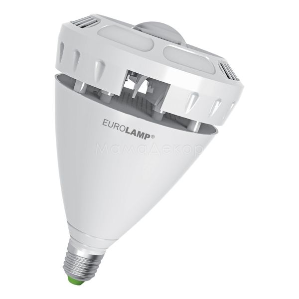 Лампа светодиодная Eurolamp LED-HP-60406 мощностью 60W. Типоразмер — R190 с цоколем E40, температура цвета — 6500K