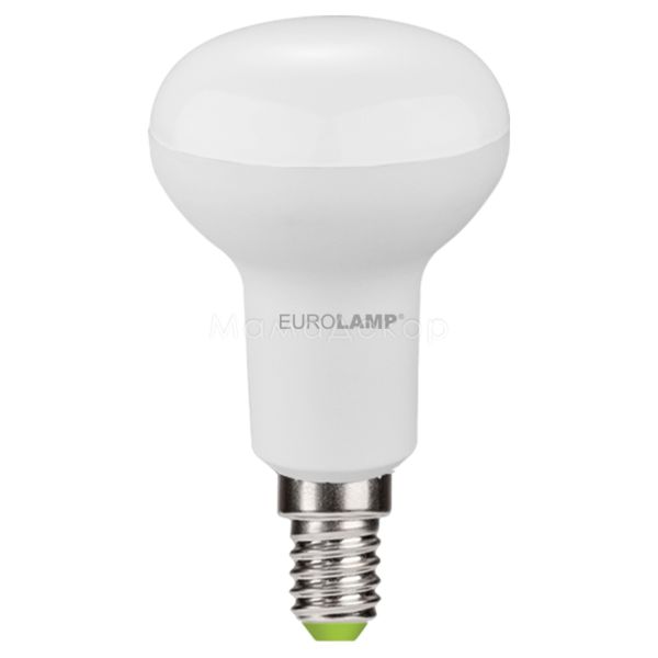 Лампа світлодіодна Eurolamp LED-R39-05144(P) потужністю 5W. Типорозмір — R39 з цоколем E14, температура кольору — 4000K