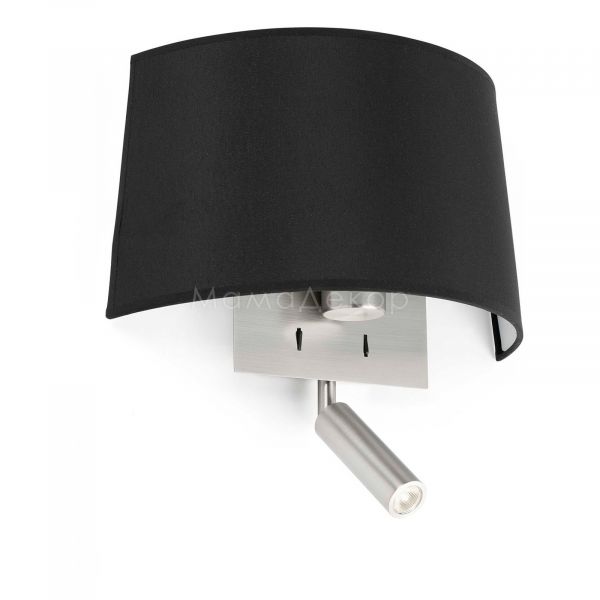 Бра Faro 20024 Volta Black wall lamp with reader