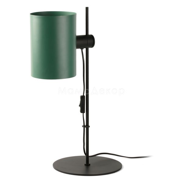 Настольная лампа Faro 20033-81 Guadalupe Black/green table lamp