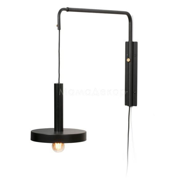 Бра Faro 20167 Whizz Black and satin gold extensible wall lamp