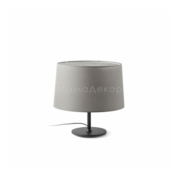 Настільна лампа Faro 20225-130 Windsor Desk Lamp  Black Shade Gray 1xE27