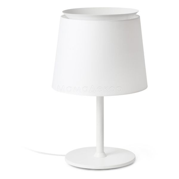 Настільна лампа Faro 20304-82 SAVOY White/white table lamp