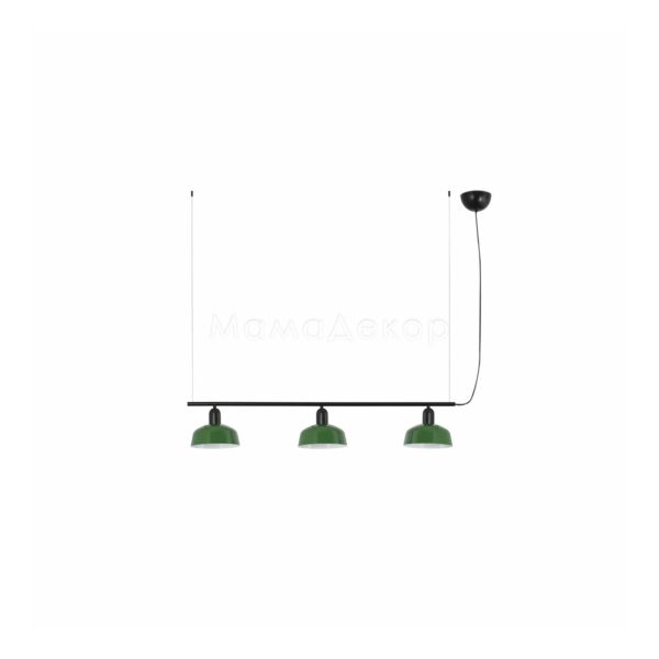 Підвісний світильник Faro 20338-144 Tatawin Pendant Lamp  Lin. Shade Metal S Green 3xE2