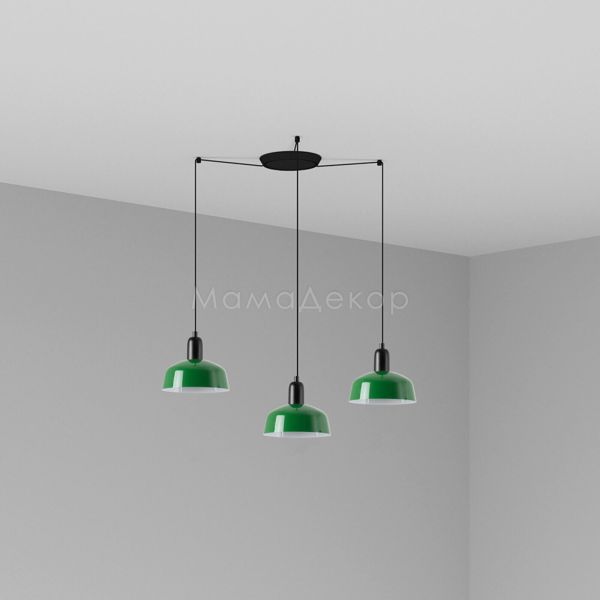 Люстра Faro 20340-144-3L Tatawin Pendant Lamp  Shade Metal S Green 3xE27