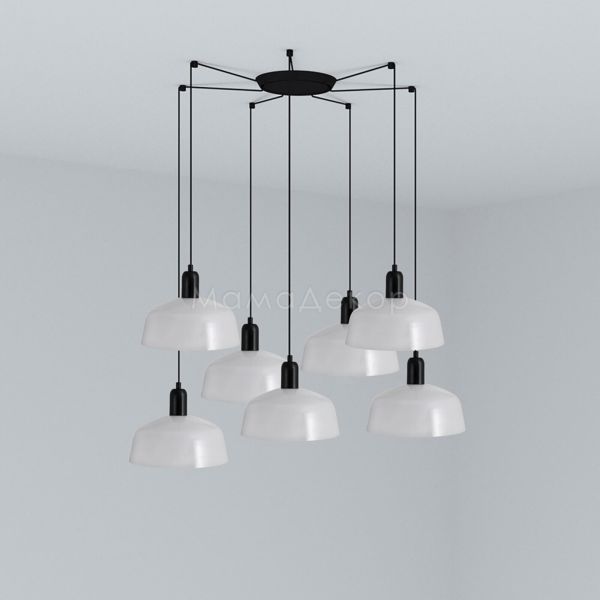 Люстра Faro 20340-145-7L Tatawin Pendant Lamp  Shade Metal M White 7xE27