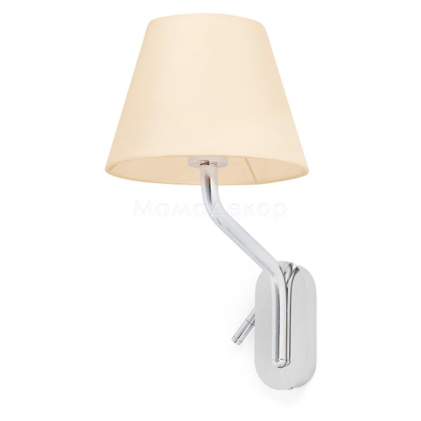 Бра Faro 24006-11 Eterna Right chrome/beige table lamp with reader