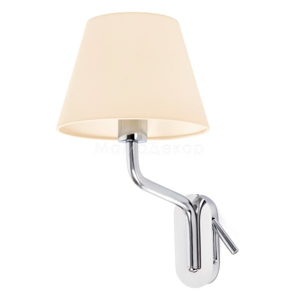 Бра Faro 24007-11 Eterna Left chrome/beige table lamp with reader