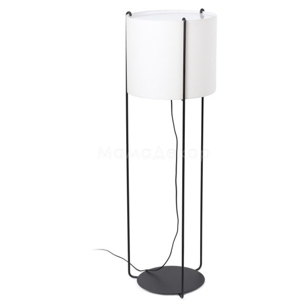 Торшер Faro 24023-33 DRUM Black/beige floor lamp