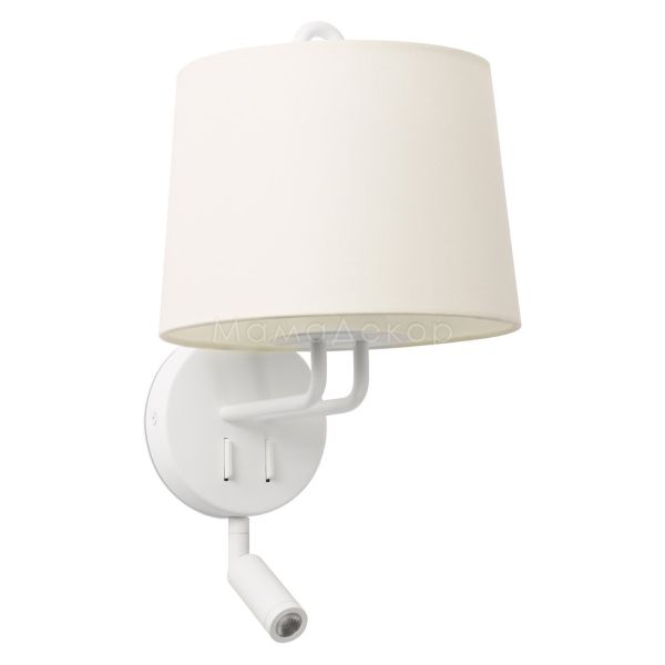 Бра Faro 24032-01 MONTREAL White/white wall lamp with reader