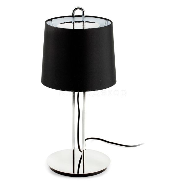 Настольная лампа Faro 24035-06 MONTREAL Chrome/black table lamp