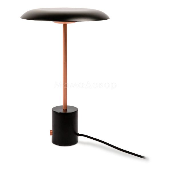 Настільна лампа Faro 28388 HOSHI Black and brushed copper table lamp