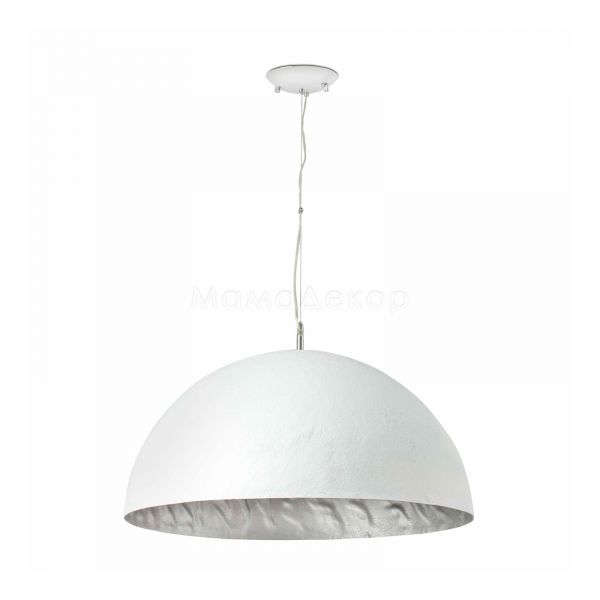Підвісний світильник Faro 28398 MAGMA white and silver pendant lamp