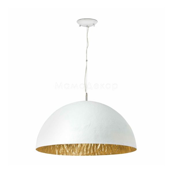 Підвісний світильник Faro 28399 MAGMA white and gold pendant lamp 3L