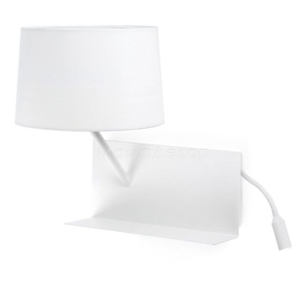 Бра Faro 28415 HANDY White wall lamp with LED left reader