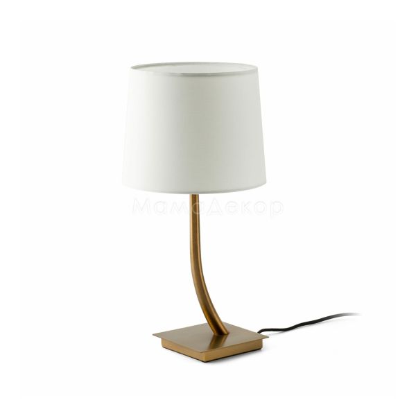Настільна лампа Faro 29685-04 REM Bronze/white table lamp