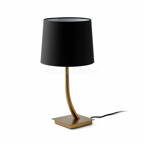 Настільна лампа Faro 29685-06 REM Bronze/black table lamp