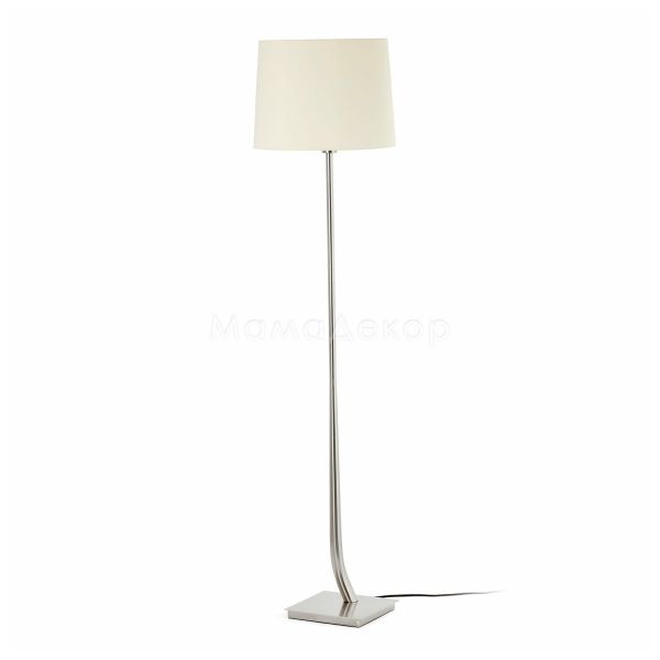 Торшер Faro 29686-08 REM Nickel mat/beige floor lamp
