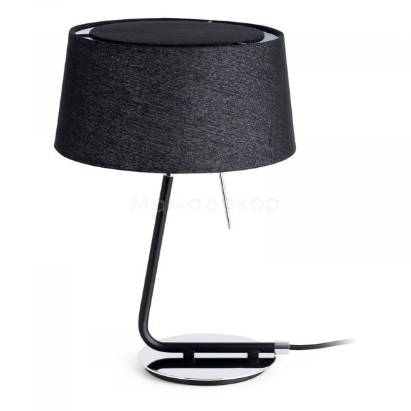 Настольная лампа Faro 29947 HOTEL Black table lamp