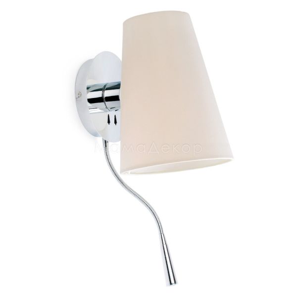 Бра Faro 29996 LUPE Chrome wall lamp with reader