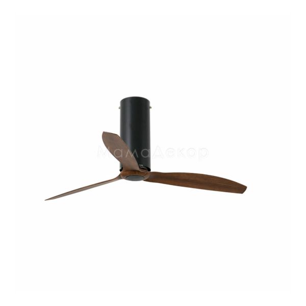Стельовий вентилятор Faro 32037WW Tube Fan 1280mm Black Matt 3 Blades Wood Wiz