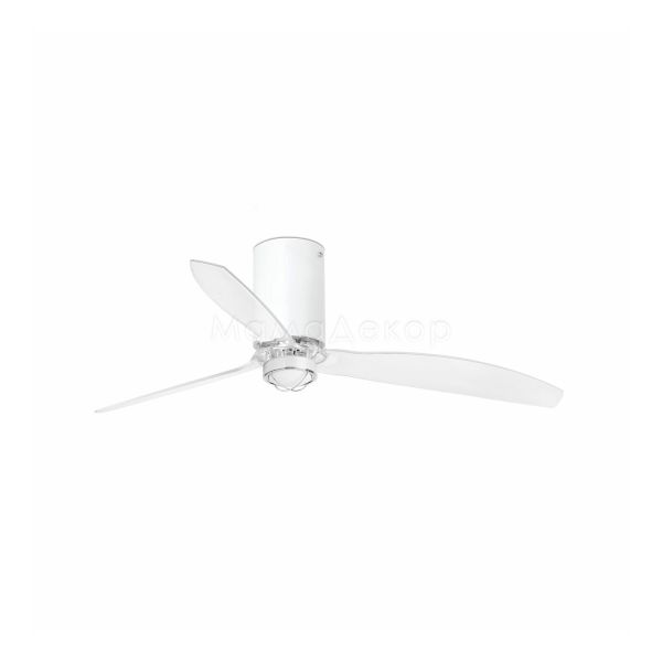 Потолочный вентилятор Faro 32039-9 MINI TUBE FAN M LED Matt white/transparent FAN M LED with DC motor