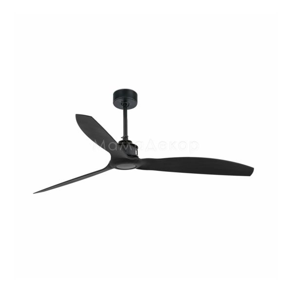 Стельовий вентилятор Faro 32100WW Just Fan M 1280mm Black 3 Blades Black Wiz