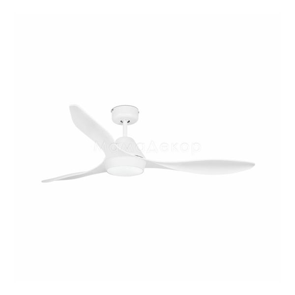 Люстра-вентилятор Faro 33346WT Polaris 1320mm White 3 Blades LED 18W Tuya