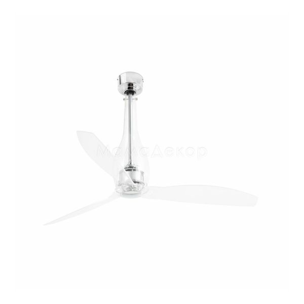 Стельовий вентилятор Faro 33381WW Eterfan  1280mm Glass 3 Blades Wiz