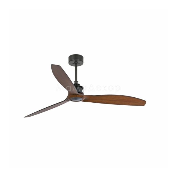 Стельовий вентилятор Faro 33395WW Just Fan M 1280mm Black 3 Blades Wood Dark Wiz